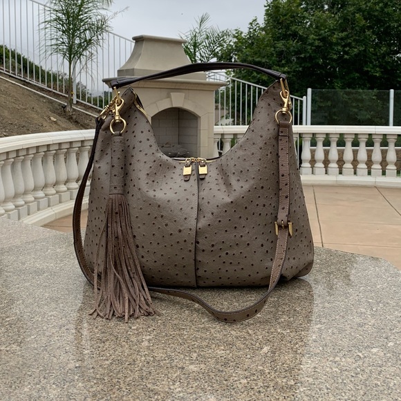 🔥🔥🔥HOT EUC STUNNING GILI ITALIAN LEATHER HOBO - Picture 4 of 12